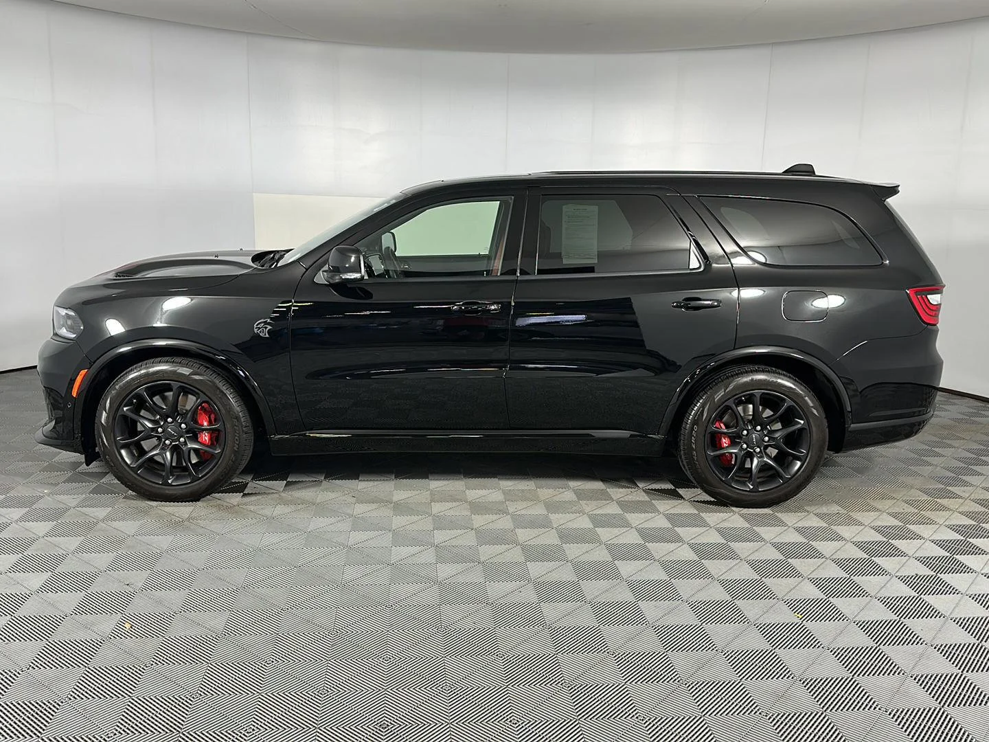 Used 2021 DB Black Clearcoat Dodge SRT Hellcat image 14