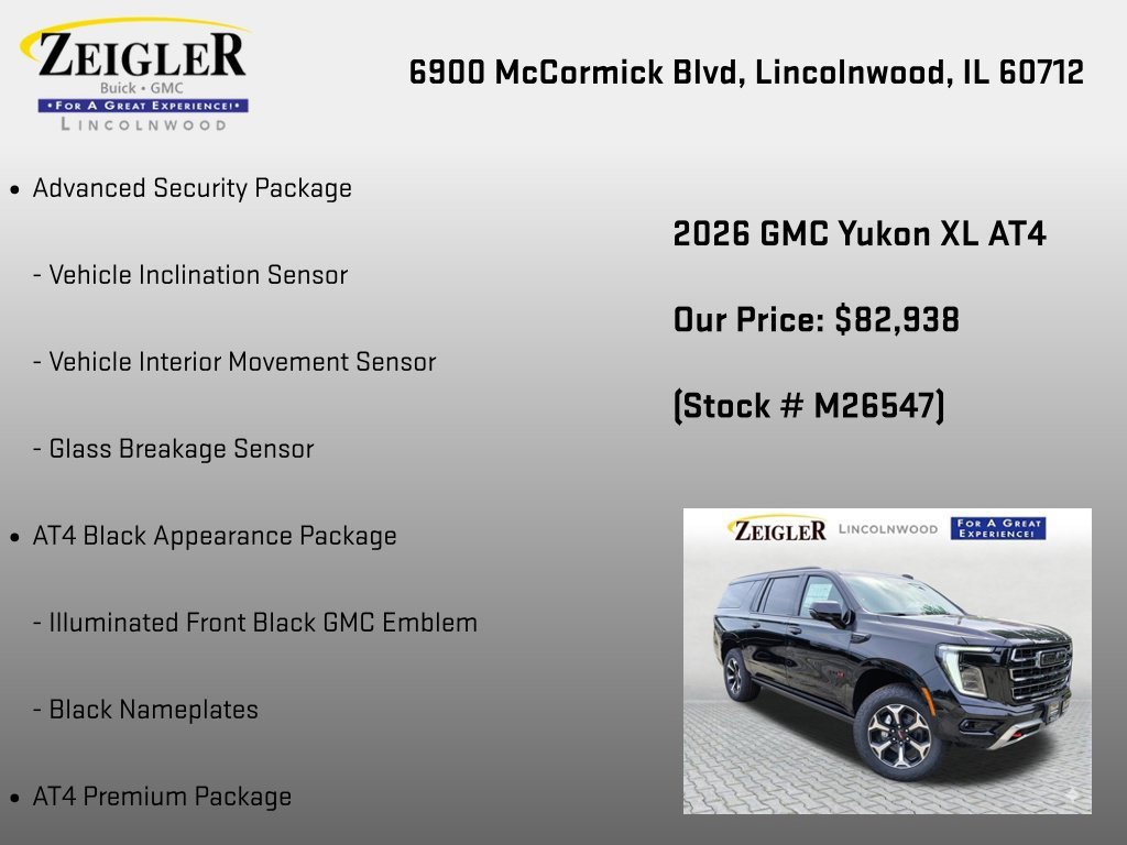 2026 GMC Yukon XL AT4 - Photo 12