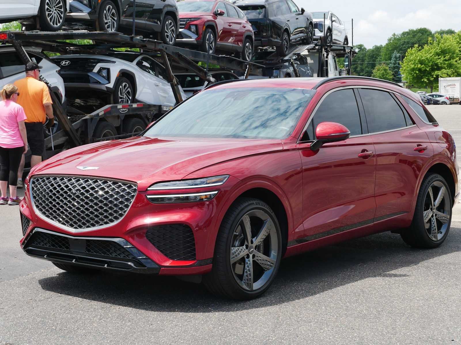 Used 2023 GENESIS GV70 Standard with VIN KMUMADTB9PU091062 for sale in Mankato, Minnesota