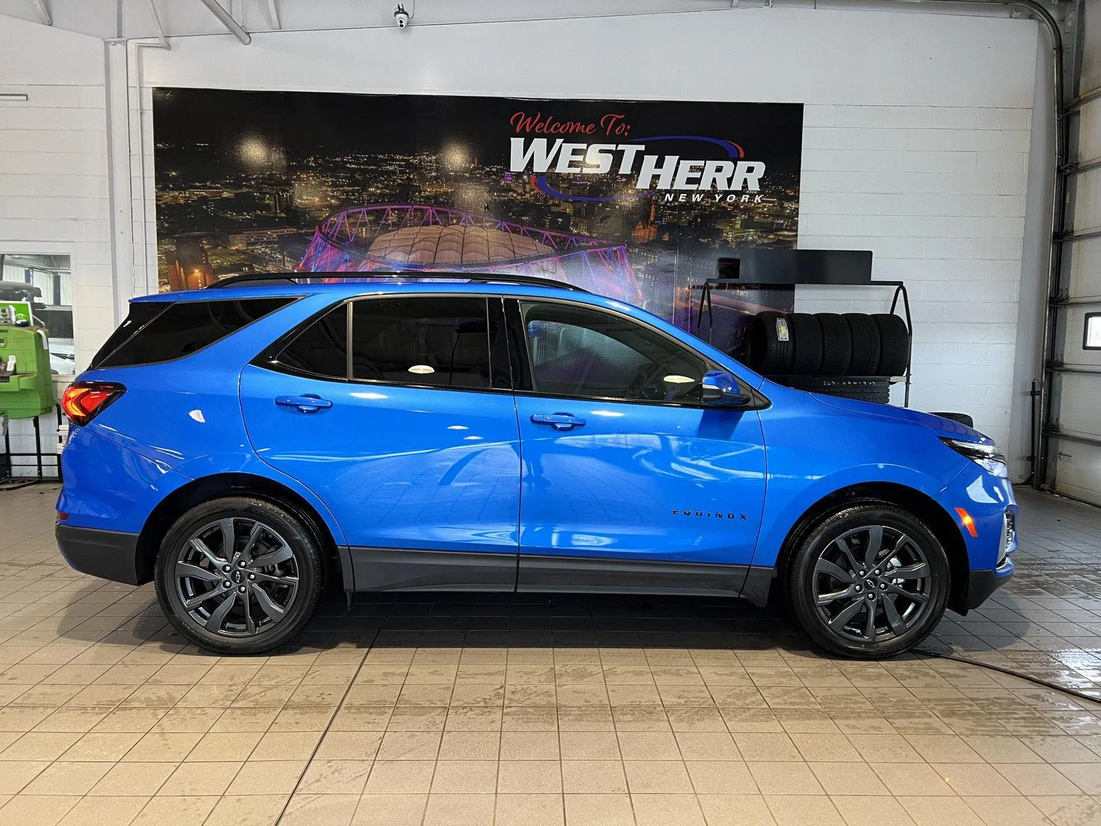 Used 2024 Riptide Blue Metallic Chevrolet RS image 10