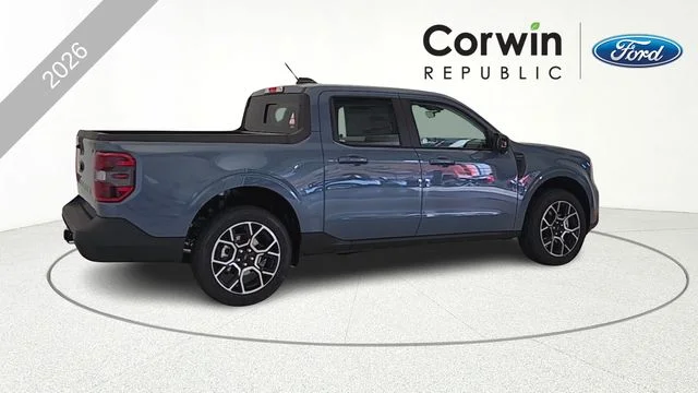 New 2026 Azure Gray Metallic Tri-Coat Ford Lariat® image 8