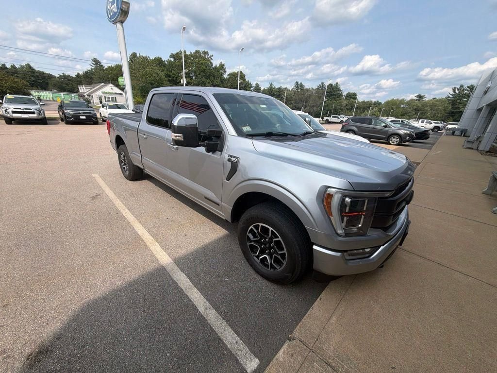 Used 2021 Silver Ford Lariat image 1