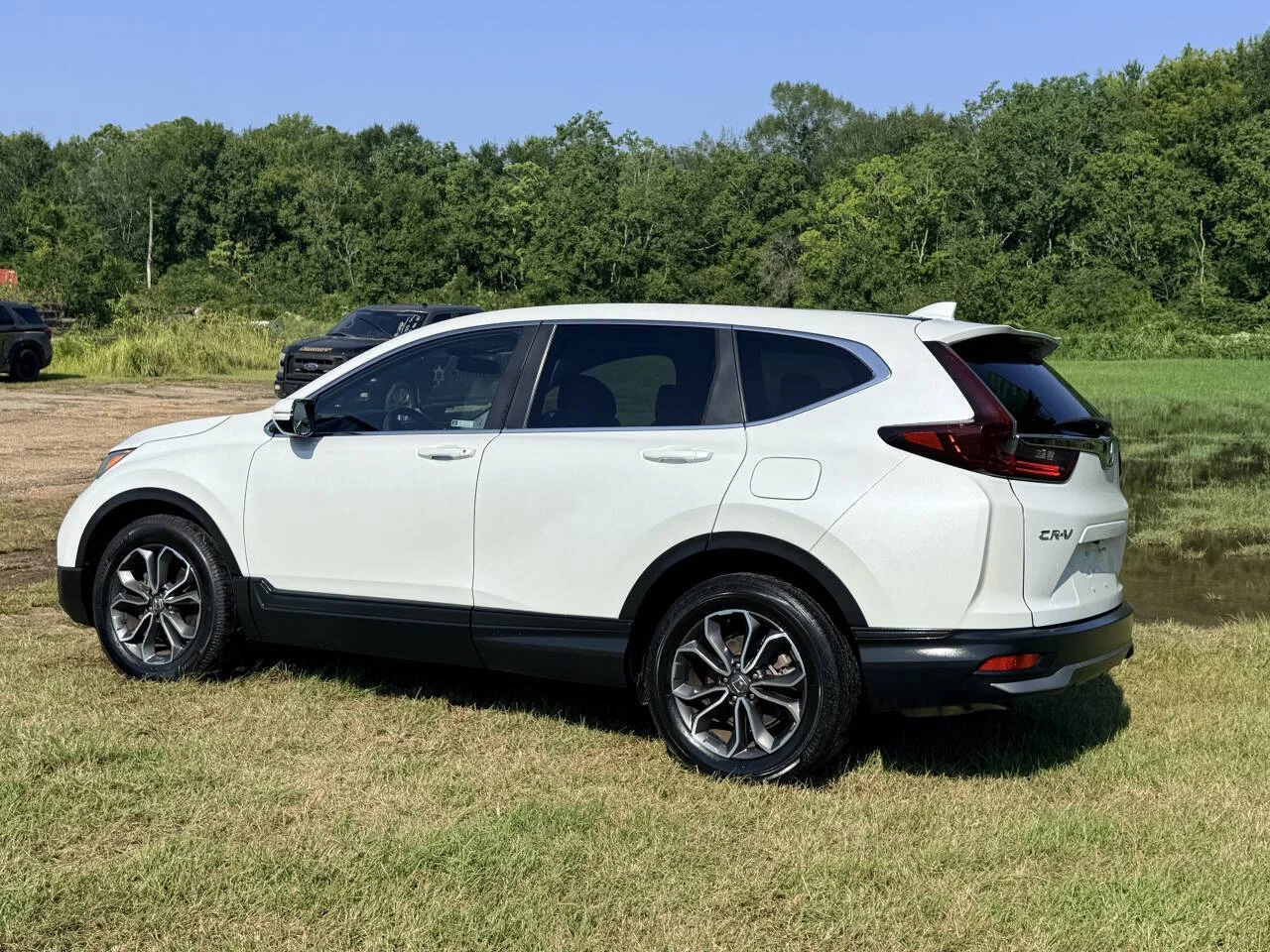 Used 2020 Silver Honda EX 4dr SUV image 3