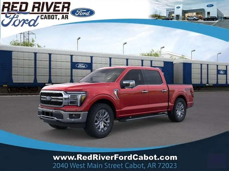New 2026 Ruby Red Metallic Tinted Clearcoat Ford Lariat® image 1