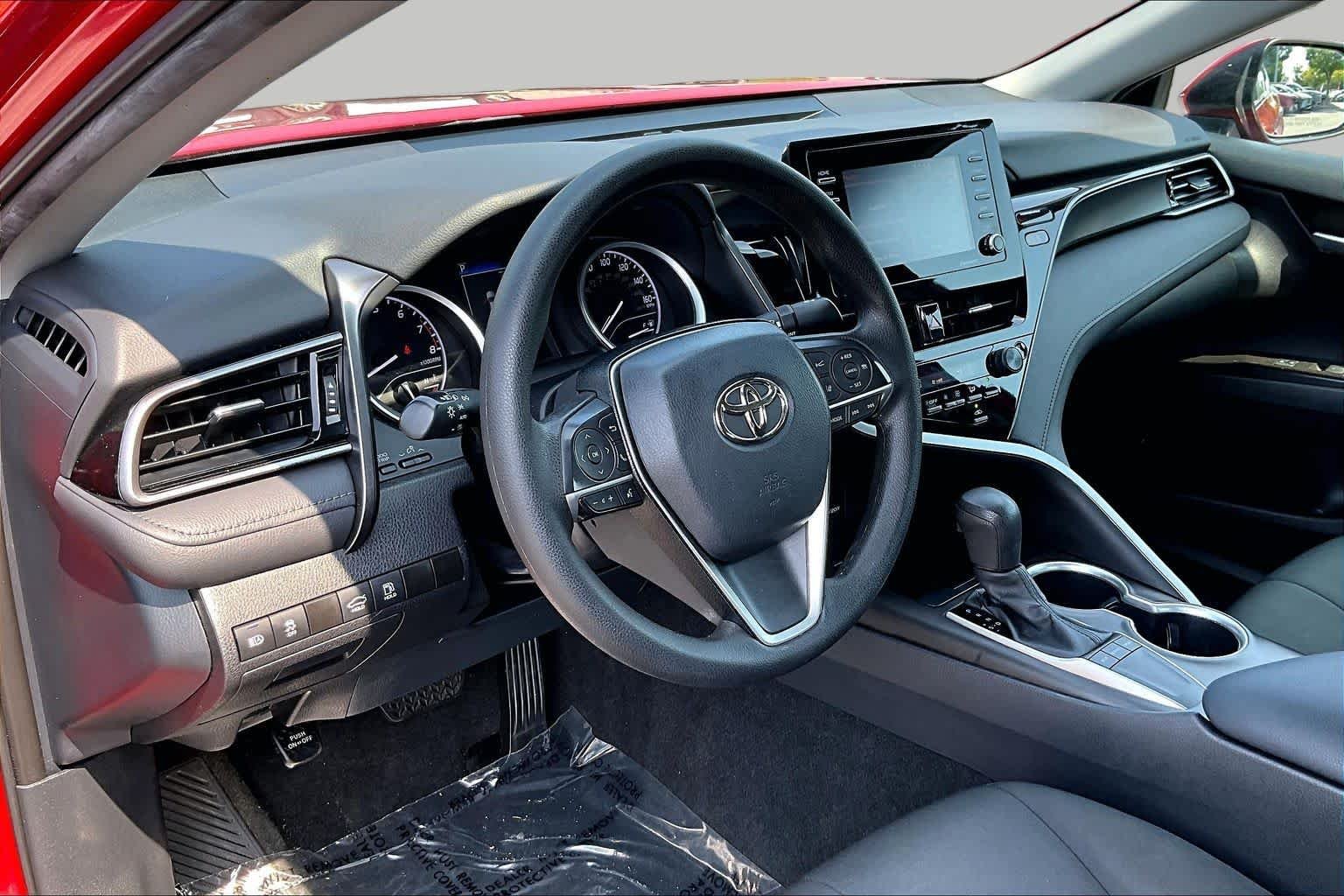 Used 2023 Supersonic Red Toyota LE image 17