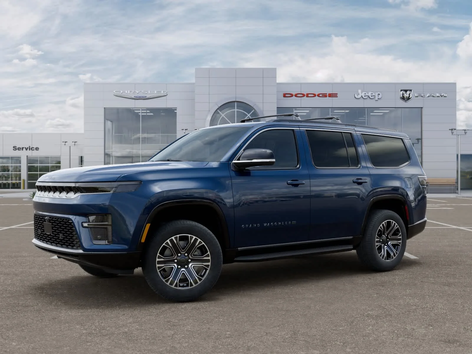New 2026 Fathom Blue Pearl-Coat Exterior Paint (Late Availability) Jeep  image 2