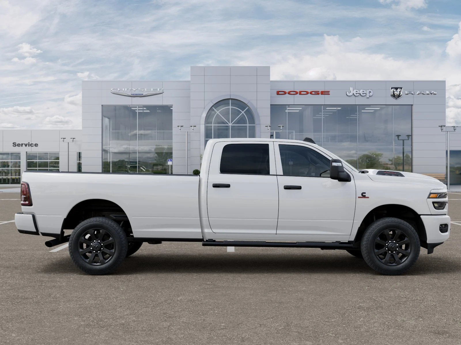 New 2026 Bright White Clear-Coat Exterior Paint RAM Tradesman image 21