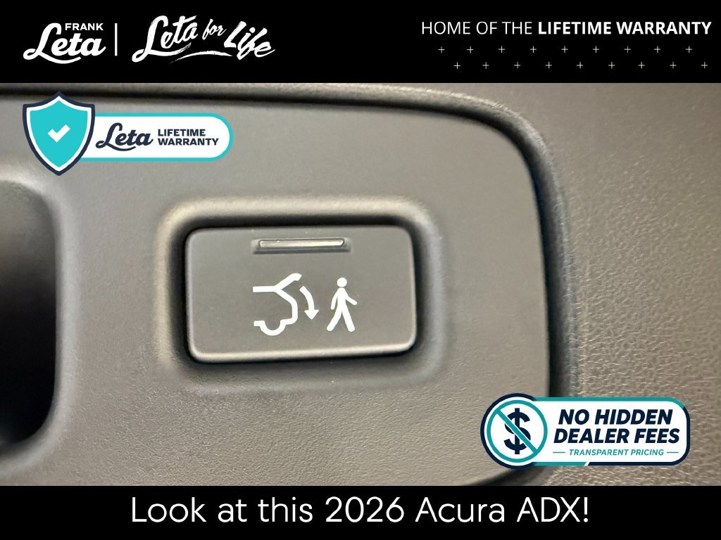 New 2026 Platinum White Pearl Acura w/A-Spec Package image 35