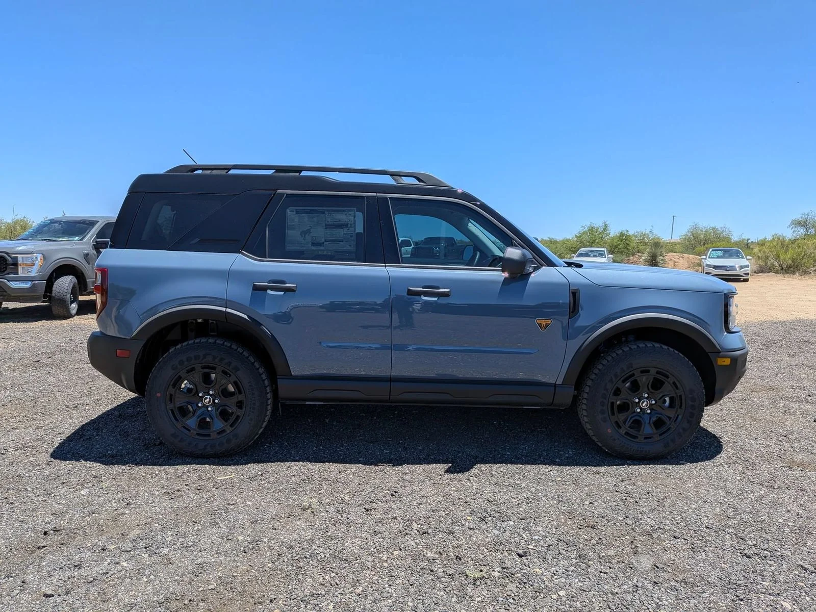 New 2026 Azure Gray Metallic Tri-Coat Ford Badlands® image 4