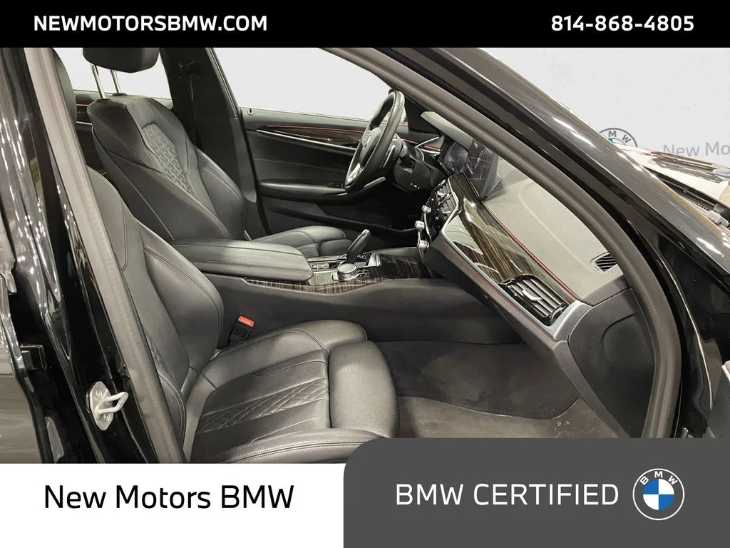 Used 2023 Black Sapphire Metallic BMW 530i xDrive image 15
