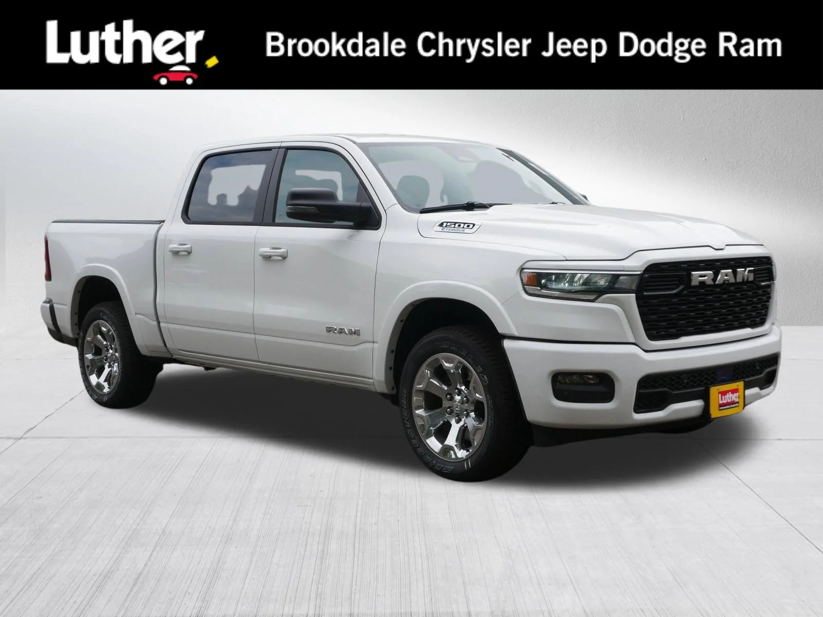 New 2026 Bright White Clear-Coat Exterior Paint RAM Big Horn image 1