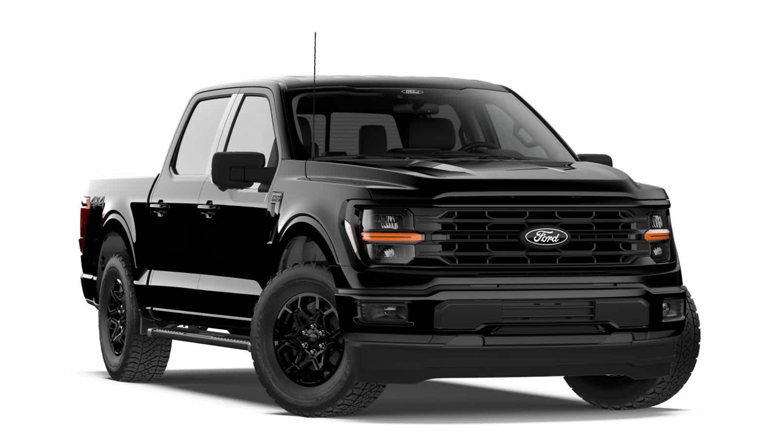 New 2026 Agate Black Metallic Ford XLT image 4