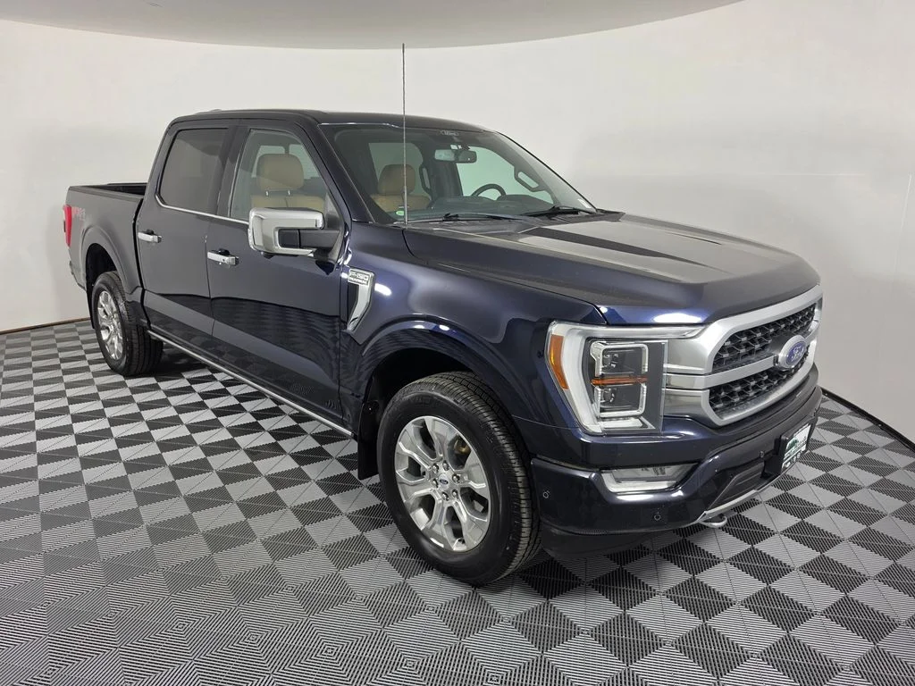 Used 2022 Blue Ford Platinum image 5