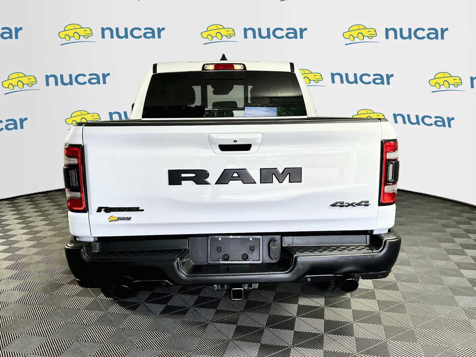 Used 2021 Bright White Clearcoat Ram Rebel image 6