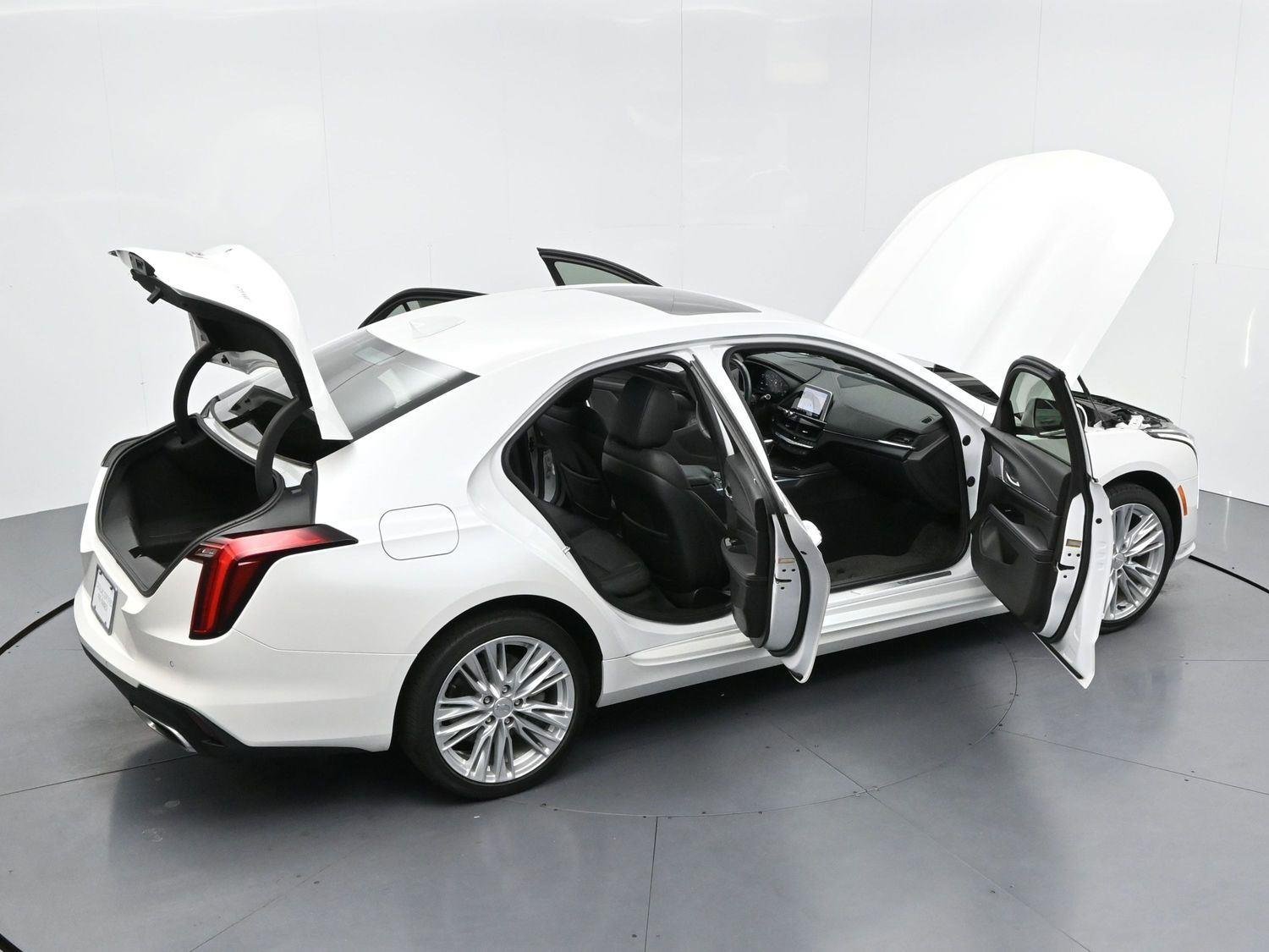 Used 2022 Crystal White Tricoat Cadillac Premium Luxury image 42