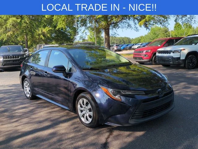 Used 2023 Blue Toyota LE image 7