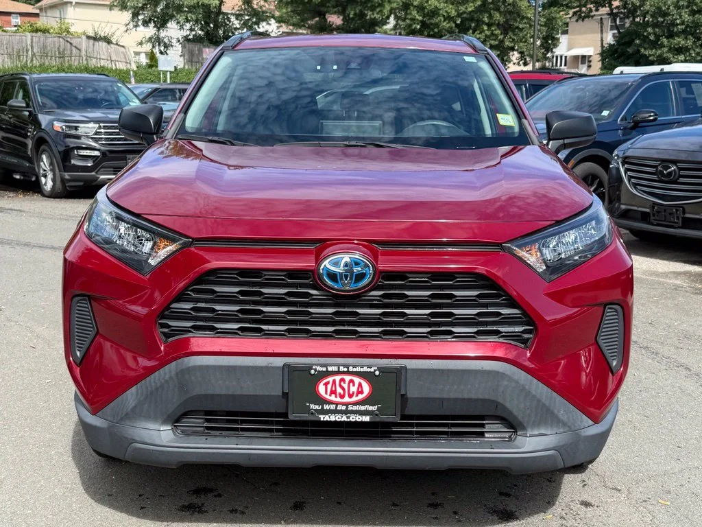 Used 2021 Ruby Flare Pearl Toyota LE image 3