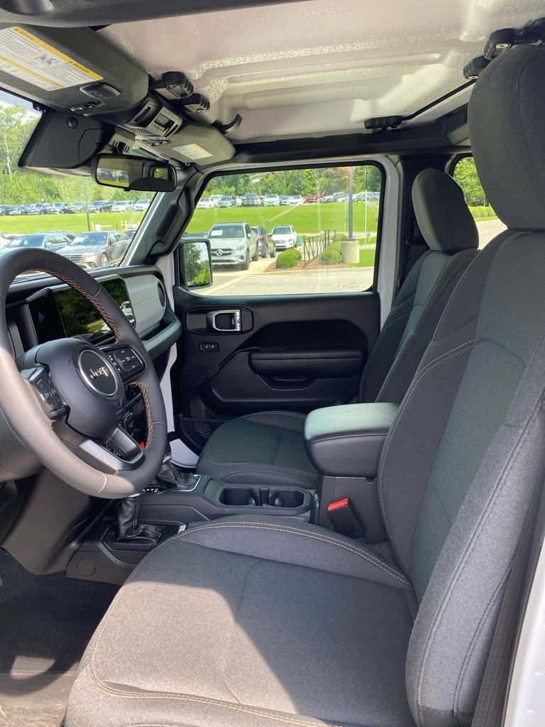 Used 2024 Bright White Clearcoat Jeep Sport S image 7