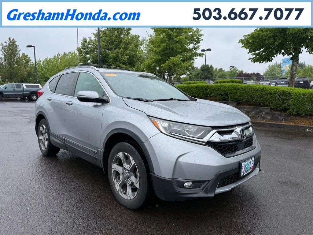 Used 2017 Lunar Silver Metallic Honda EX image 1