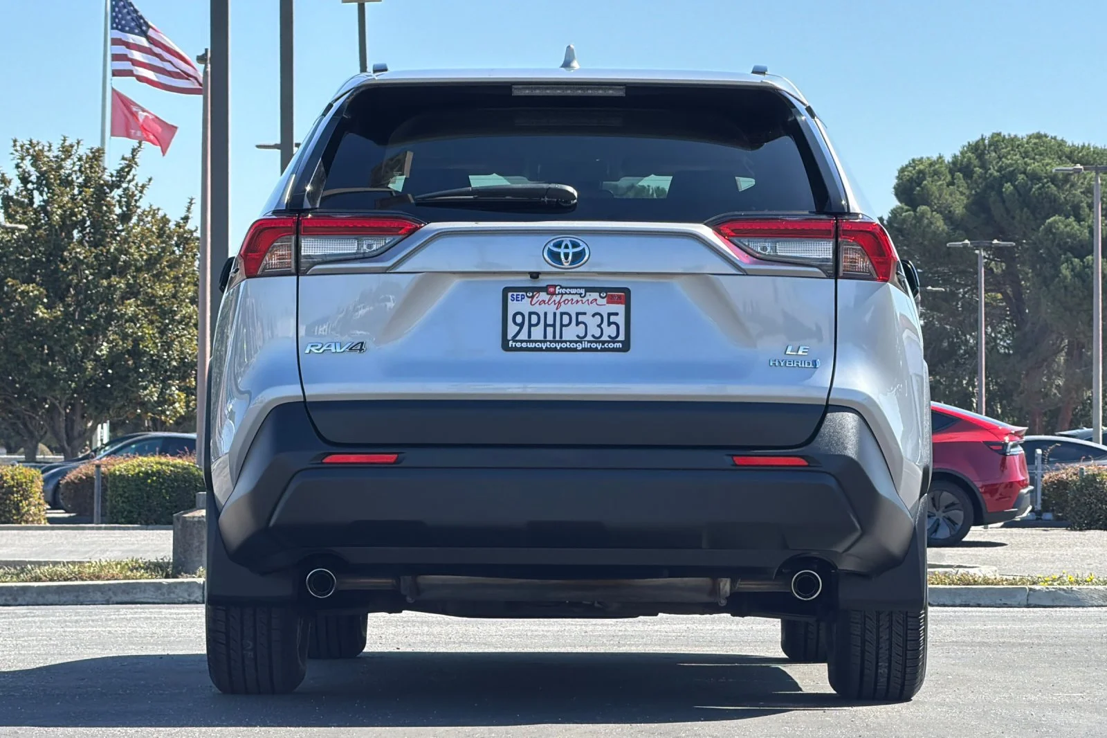 Used 2024 Silver Toyota LE image 5
