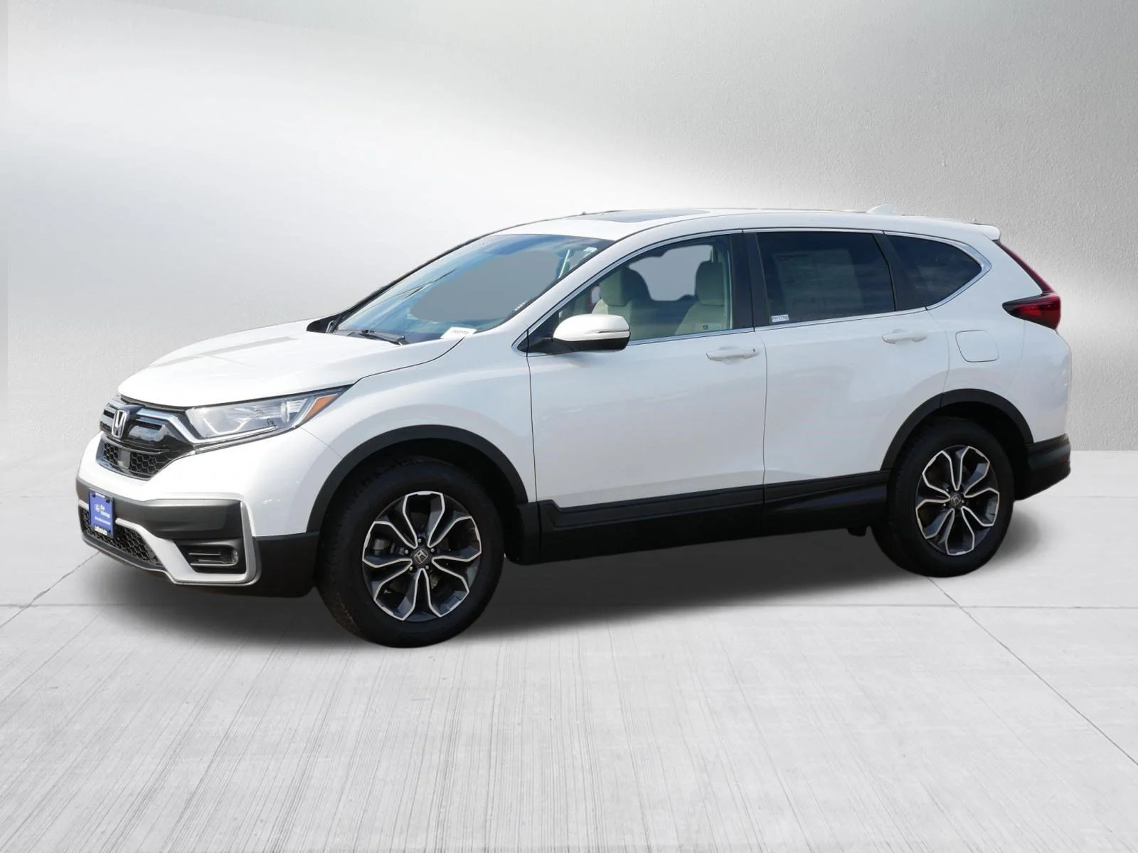 Certified Used 2022 Platinum White Pearl Honda EX image 3