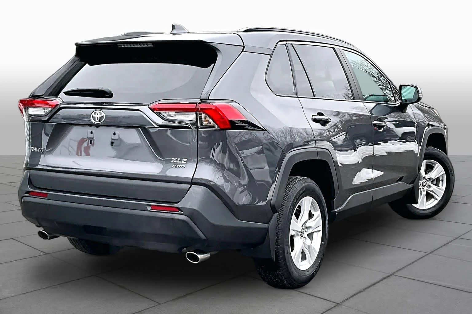 Certified Used 2021 Magnetic Gray Metallic Toyota XLE image 13