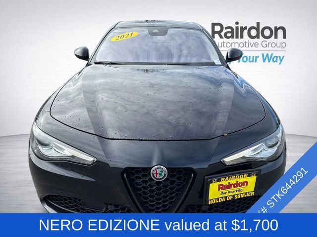 Used 2021 Alfa Romeo Giulia Base with VIN ZARFANAN9M7644291 for sale in Sumner, WA