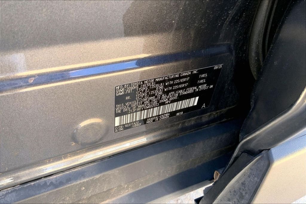 Used 2025 Magnetic Gray Metallic Toyota XLE image 34