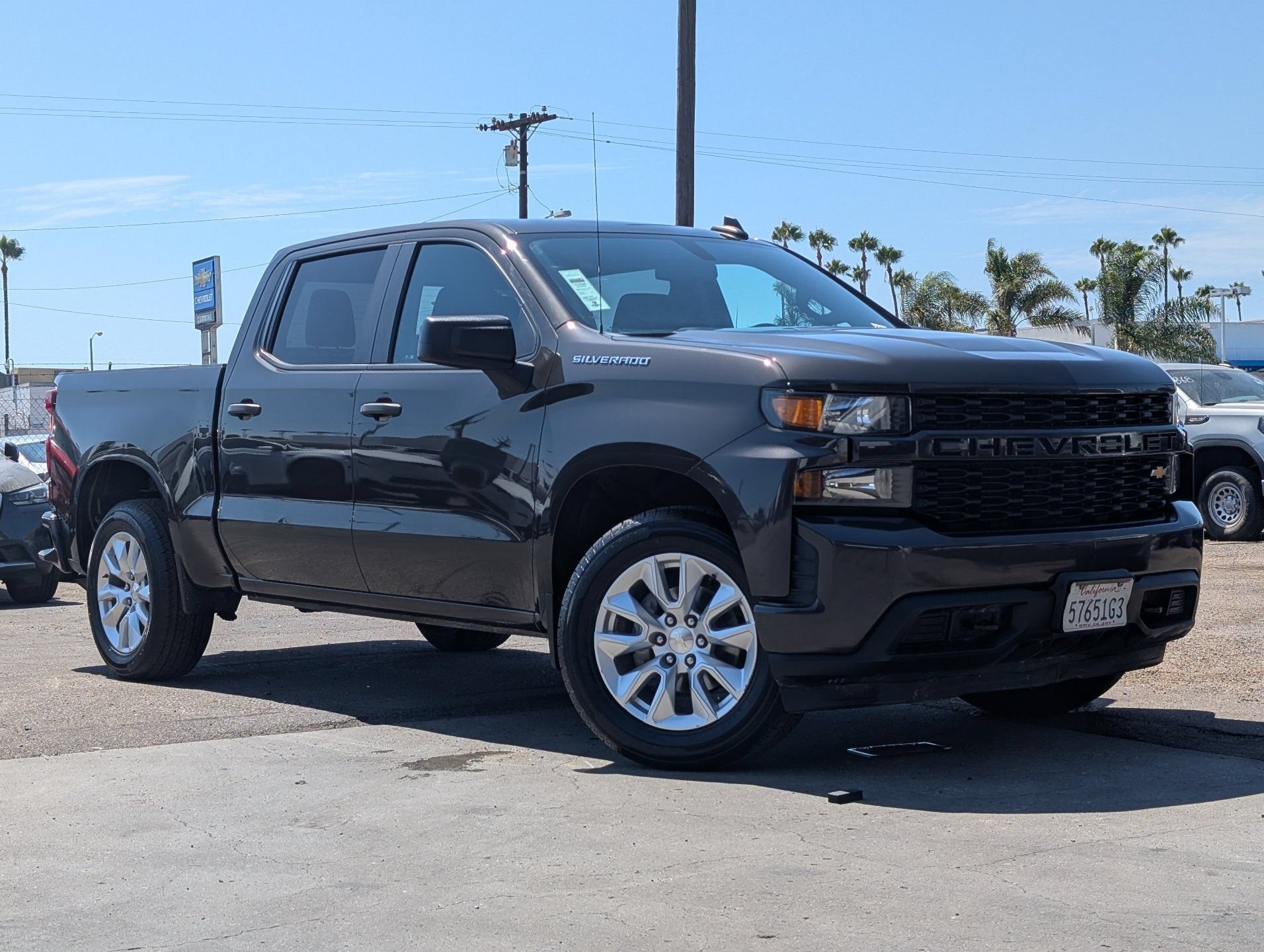 Certified Used 2021 OXFORD BROWN METALLIC Chevrolet Custom image 2