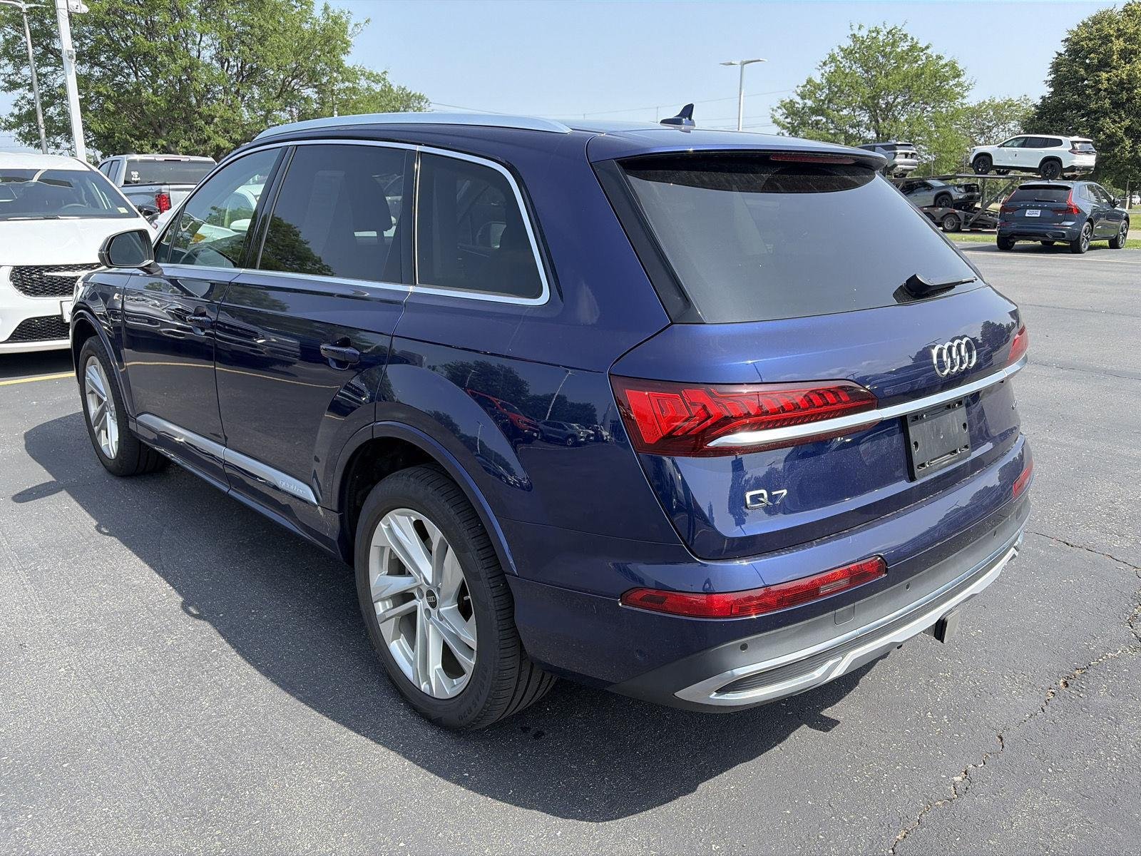 Used 2023 Navarra Blue Metallic Audi Premium Plus image 4
