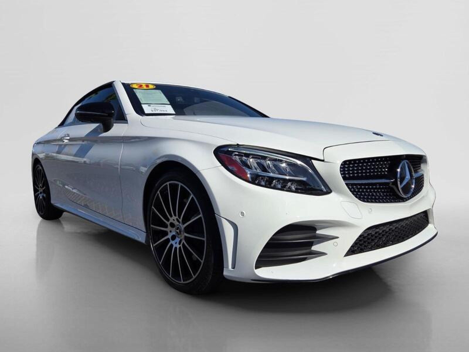 Certified Used 2021 Polar White Mercedes-Benz C 300 image 7