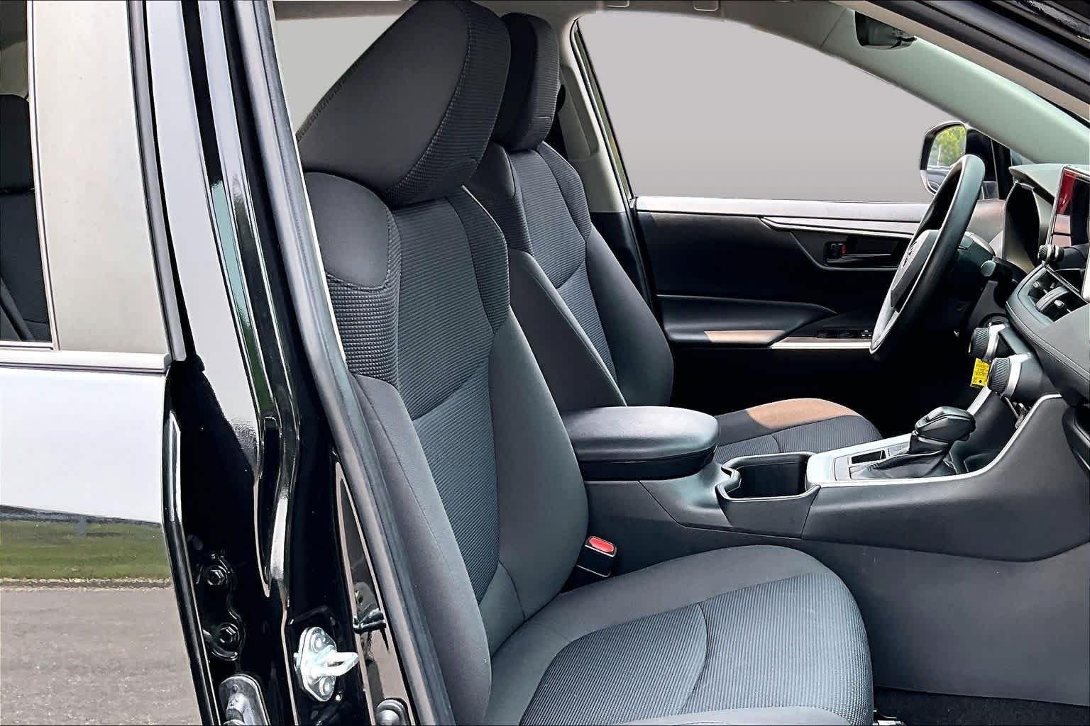 Used 2023 Midnight Black Metallic Toyota LE image 9