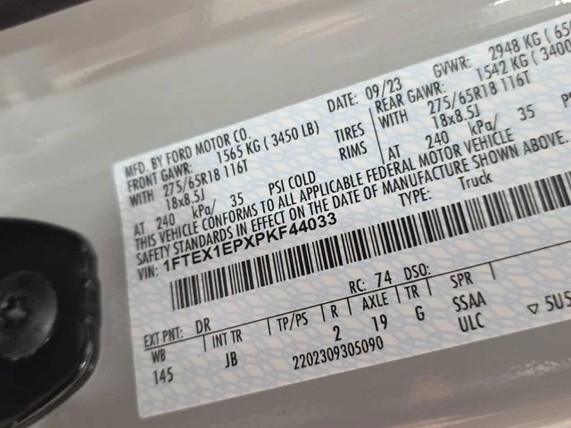 Certified Used 2023 Avalanche Ford XL image 10