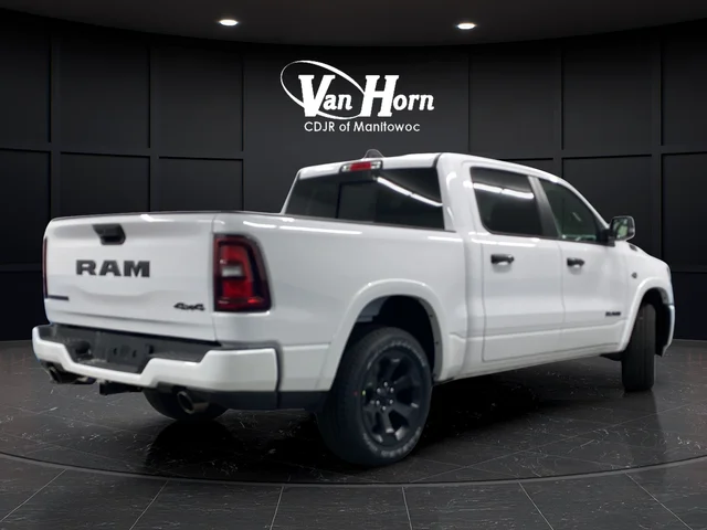 New 2026 Bright White Clear-Coat Exterior Paint RAM Big Horn/Lone Star image 7