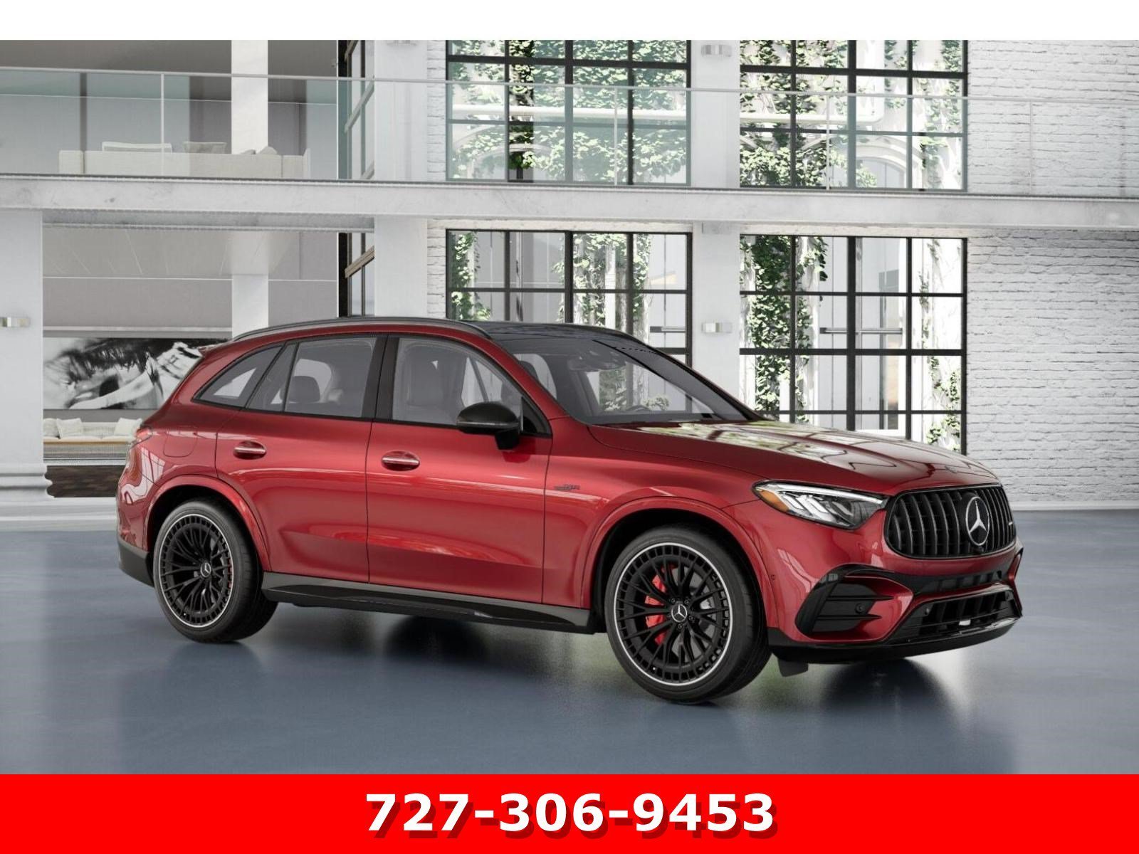 New 2026 MANUFAKTUR Patagonia Red Metallic Mercedes-Benz AMG® GLC 43 image 12
