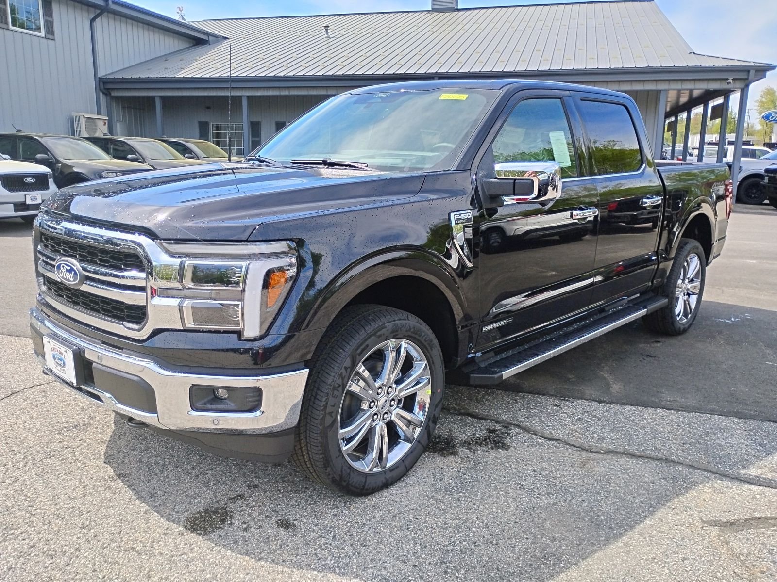 New 2026 Agate Black Metallic Ford Lariat® image 3