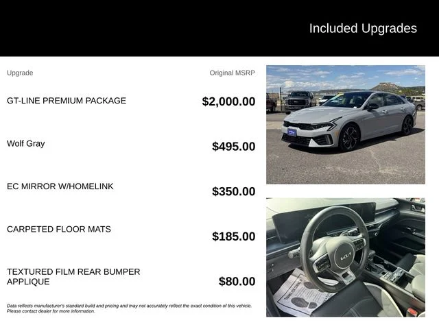Used 2025 Gray Kia GT-Line image 5