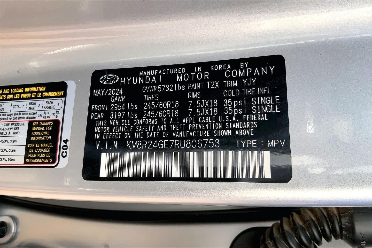 Used 2024  Hyundai SEL 7P image 36