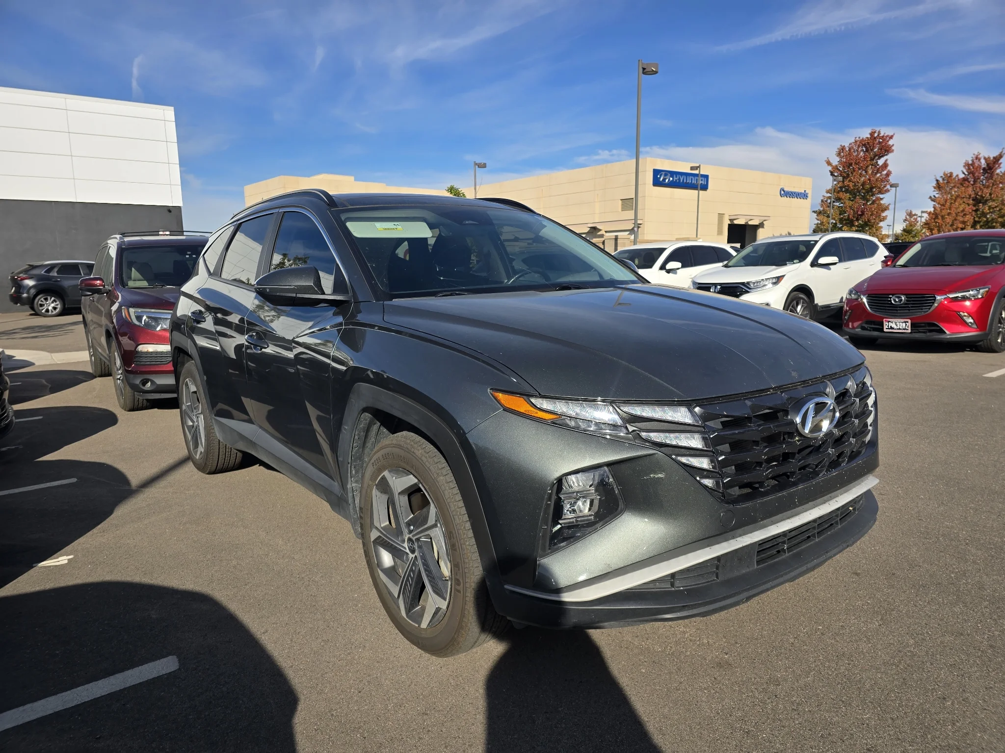 Used 2022 Amazon Gray Hyundai SEL Convenience image 7