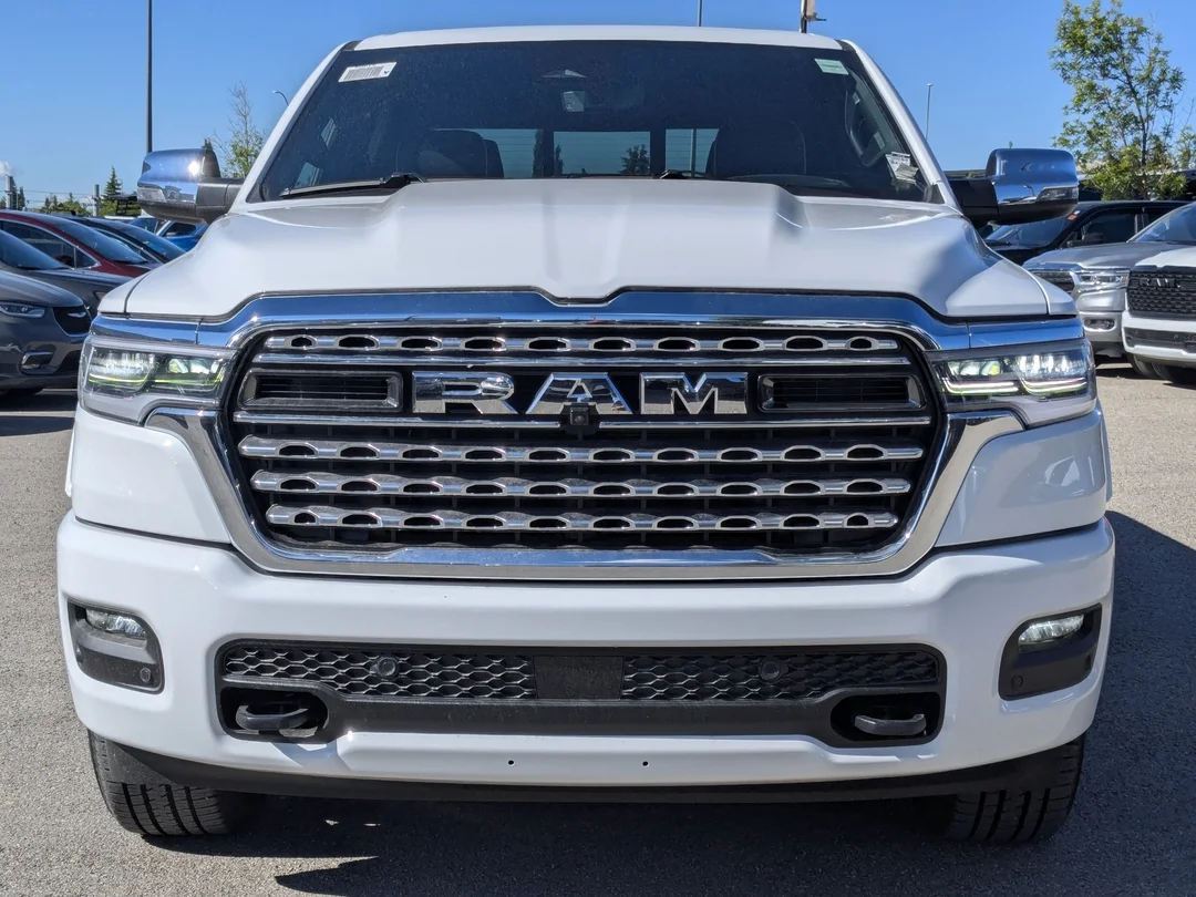 New 2026 White RAM Limited - - 5.7L HEMI V8 eTorque - 14.4 NAV Display - RamBox Cargo Sys - Surround View Cam & More! image 3