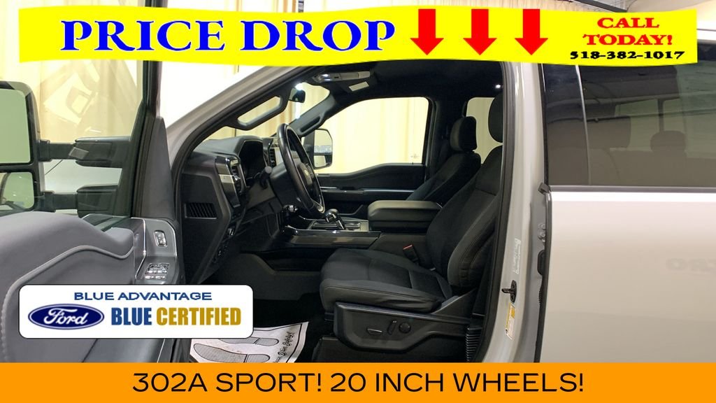 Certified Used 2022 White Metallic Ford XLT image 30