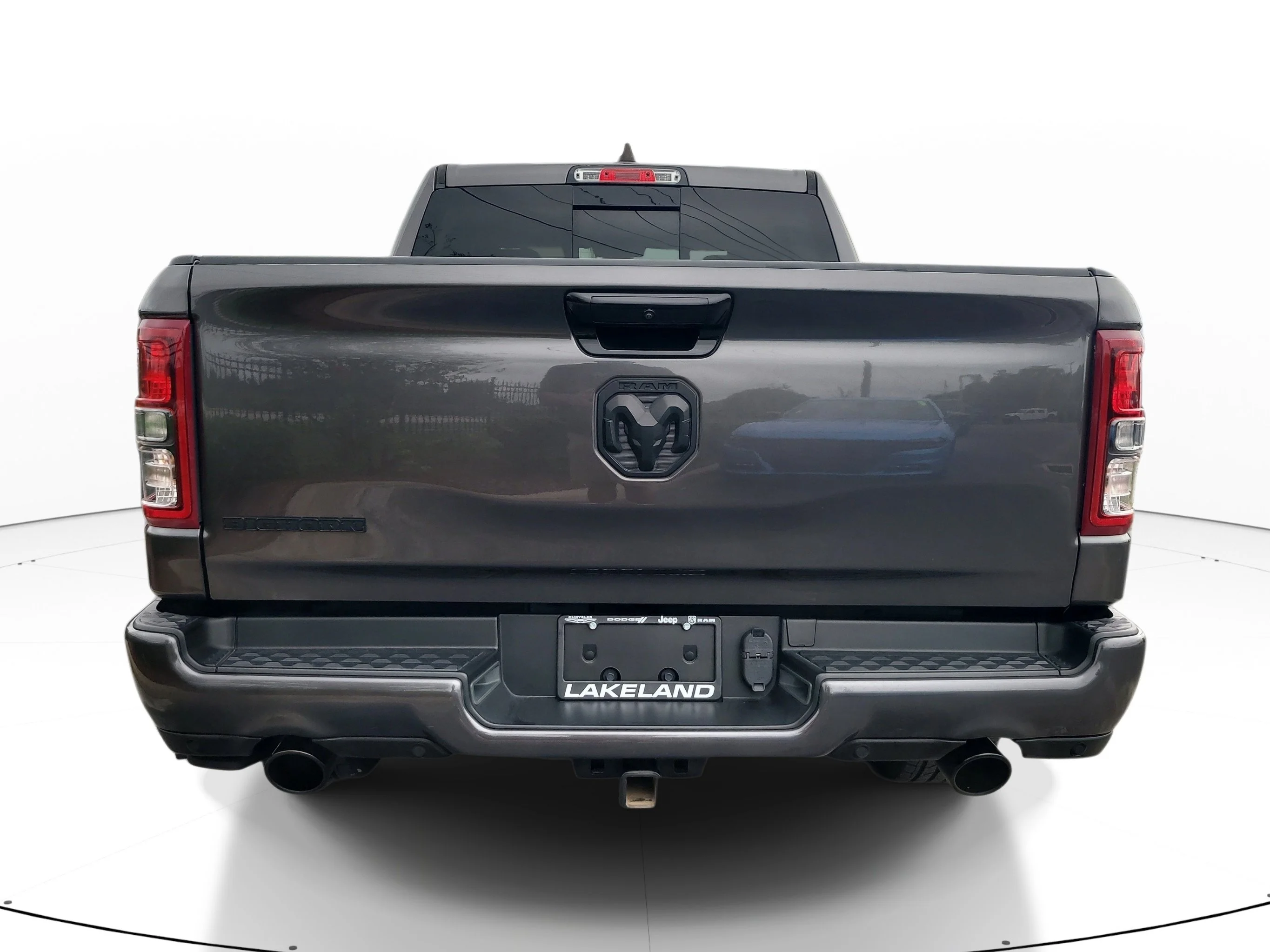 Used 2024 Granite Crystal Metallic Clearcoat Ram Big Horn image 5