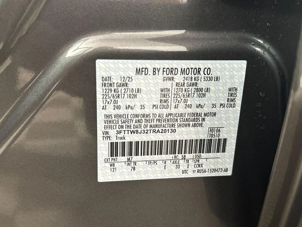 New 2026 Carbonized Gray Metallic Ford XLT image 13