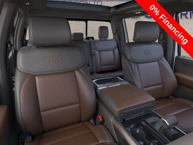 New 2026 Star White Metallic Tri-Coat Ford King Ranch image 10
