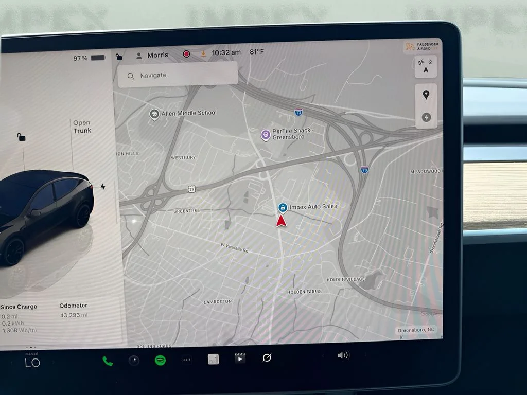 Used 2022 Black Tesla Performance image 12