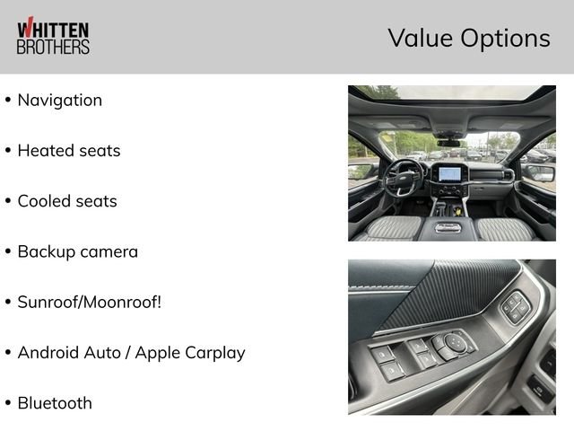 Used 2022 Silver Ford Limited image 2