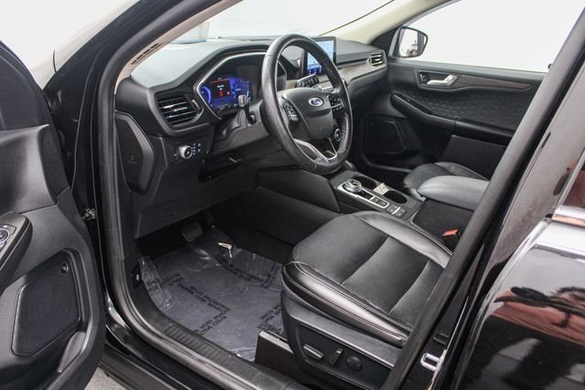 Used 2020 Black Ford Titanium image 12