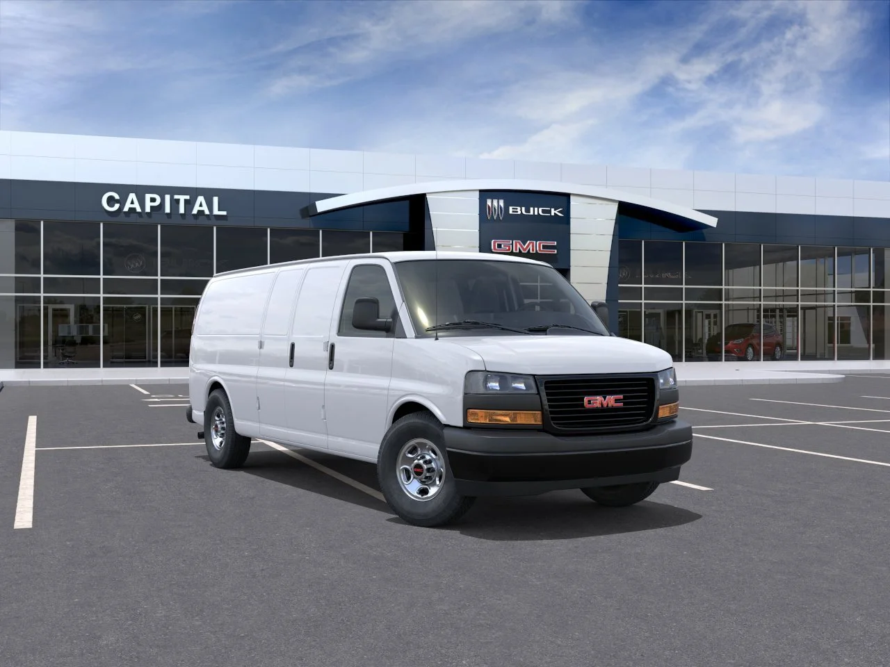 New 2026 Summit White GMC RWD 3500 155 image 2