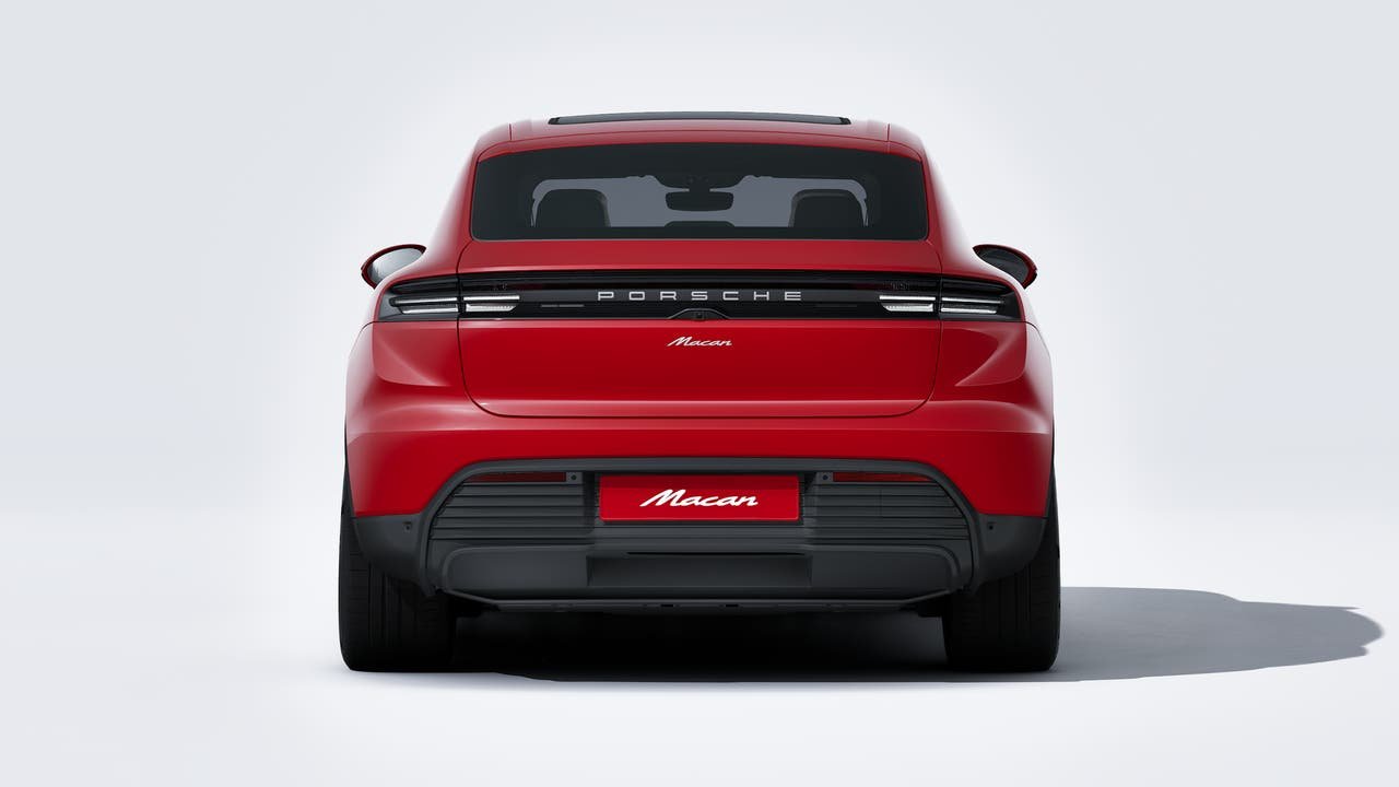 New 2026 Carmine Red Porsche Electric image 7