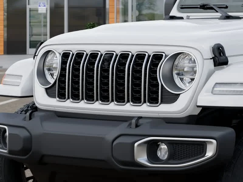 New 2026 Bright White Clearcoat Jeep Sahara image 11